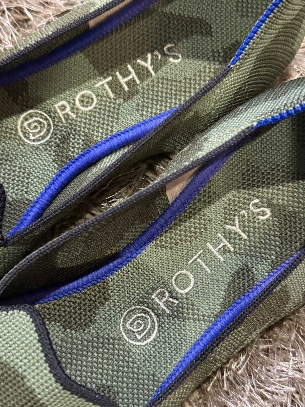 Rothy’s Olive Camo Loafers - Picture 4 of 15